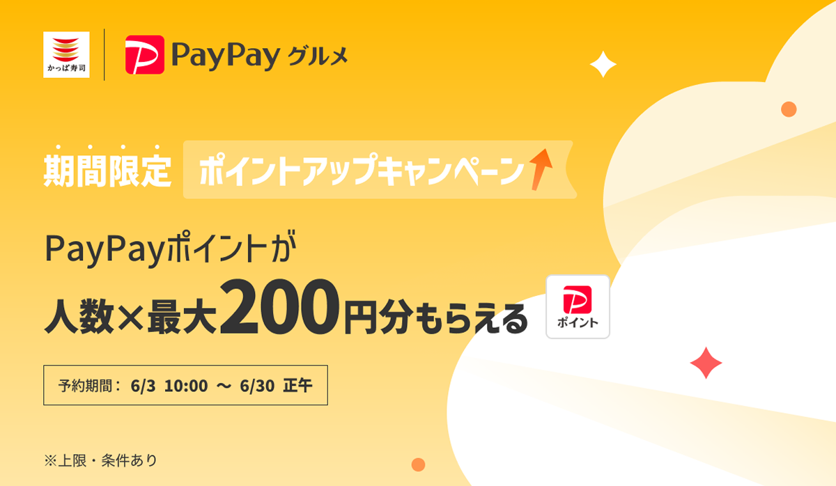 PayPayグルメ ポイントアップキャンペーン